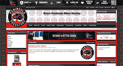 Desktop Screenshot of northbrucehockey.com